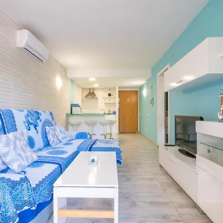Salou-piscina-playa Port Aventura1 Apartamento
